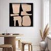 Puzzle of Forms (Beige Spackle), Art by Oliver Gal,  30x30 thumbnail 9