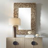 Timberwood Rectangular Mirror, by Uttermost, 35.5" width x 51.25" height x 2" depth thumbnail 2