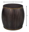 Details Side Table, Side & End Table by Sarreid, 26" length x 26" width x 24" height thumbnail 15
