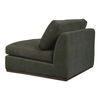 Rue Slipper Chair Deep Green, Accent Chair by Moe's Home, 41" width x 23.6" height x 41" depth thumbnail 2