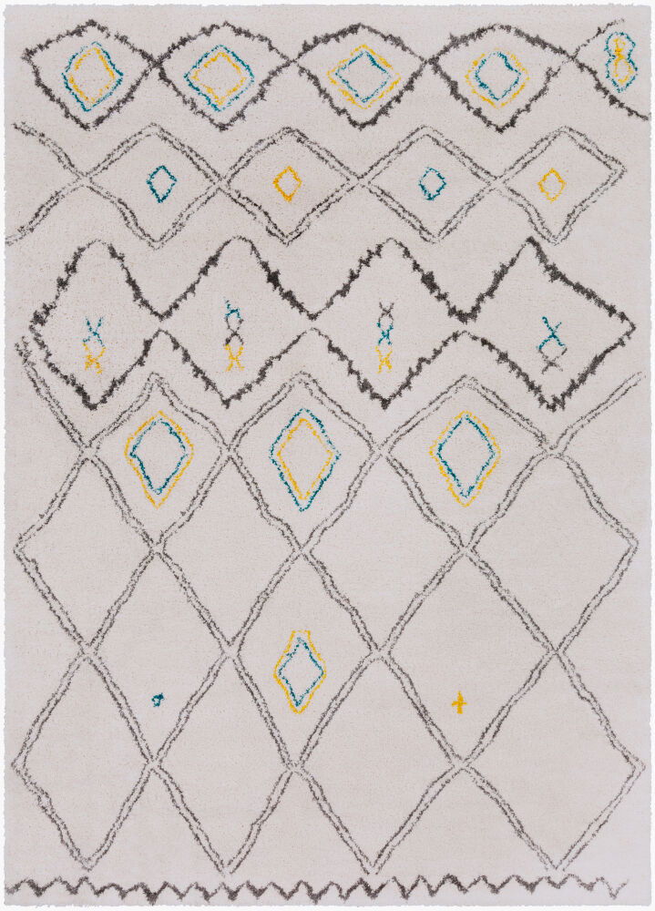 Wilder Machine Woven Rug, by Surya, 10'9.92" length x 7'10.49" width