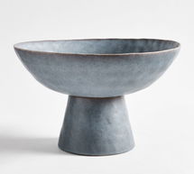 Online Designer Kitchen Turmont Pedestal Bowl, Large - Blue
