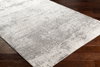 Indigo Machine Woven Rug, by Surya, 1'3.75" length x 1'3.75" width thumbnail