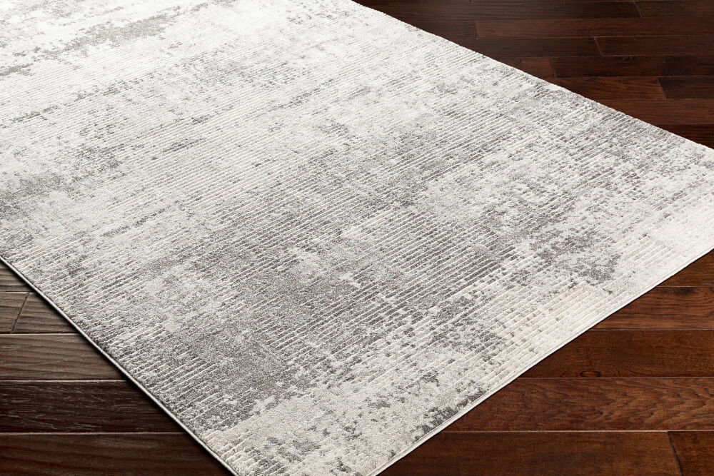 Indigo Machine Woven Rug, by Surya, 1'3.75" length x 1'3.75" width