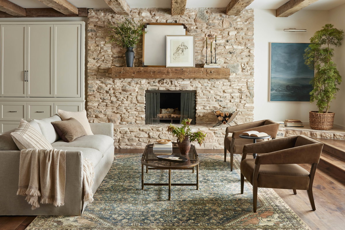 Magnolia Home by Joanna Gaines x Loloi Banks Rug, 5' length x 7'6" width View 3