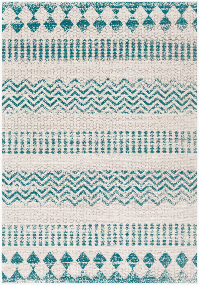 Rafetus Machine Woven Rug, by Surya, 1'3.75" length x 1'3.75" width