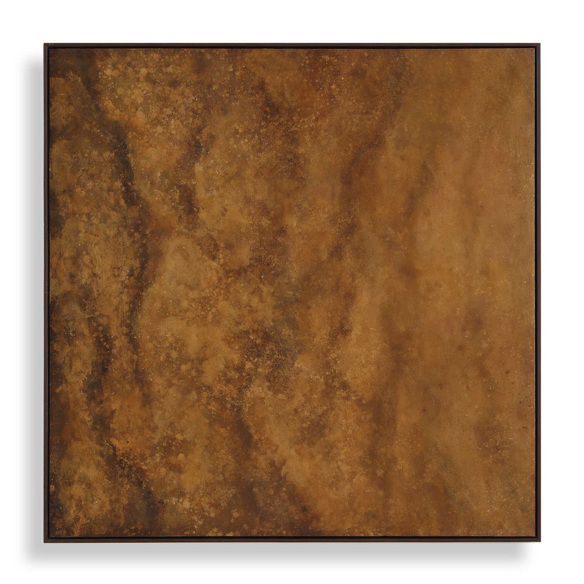 Burn Hand Painted Canvas, Art by Uttermost, 51" width x 51" height x 2" depth View 1