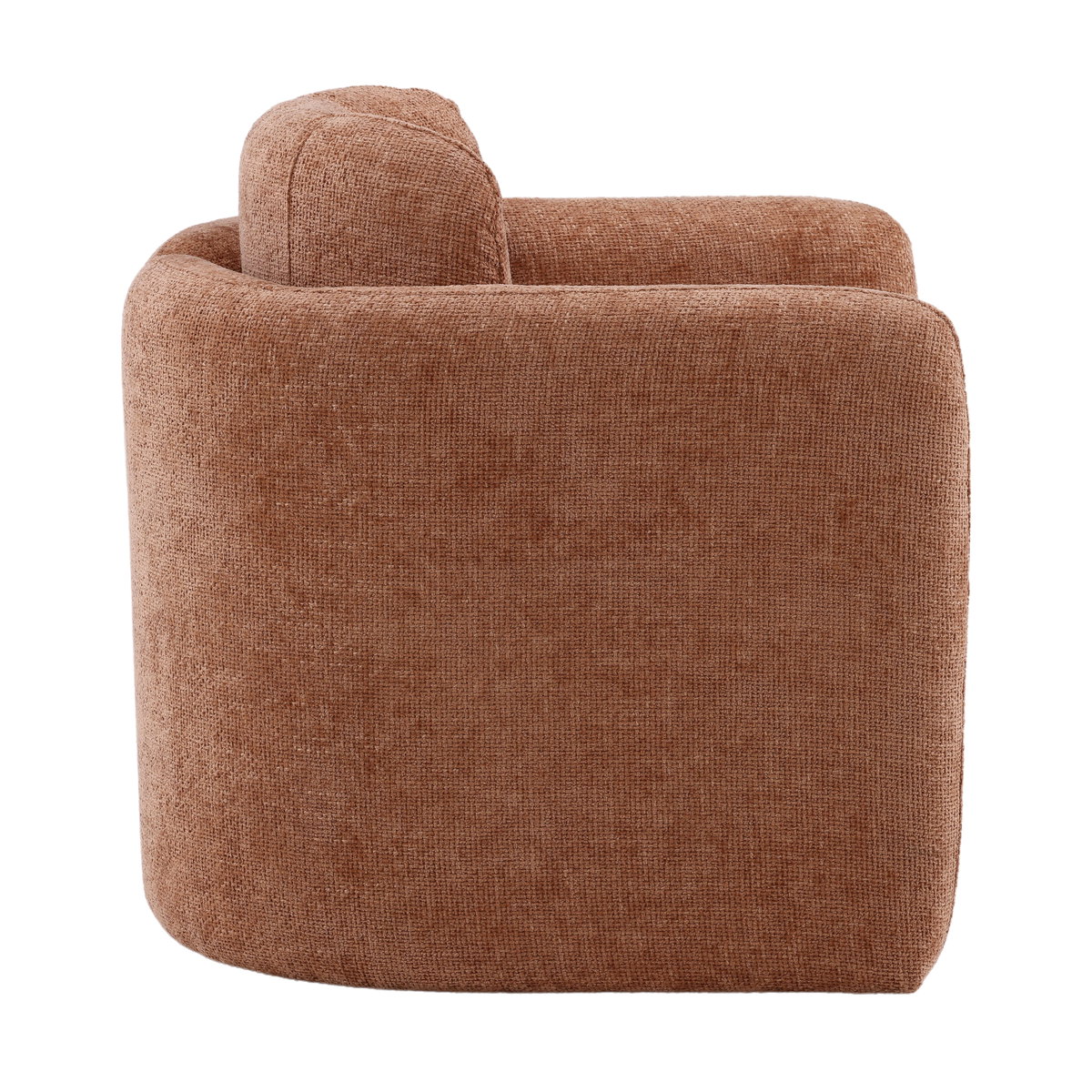 Munson Occasional Chair Clay, Accent Chair by Dovetail, 32.25" width x 30.9" height x 31" depth View 3