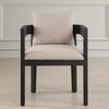 Balboa Modern Dining Chair, by Uttermost, 23" width x 27" height x 25" depth thumbnail 2
