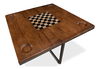 Low Game Table With Four Stools, by Sarreid, 36" length x 36" width x 22" height thumbnail 9