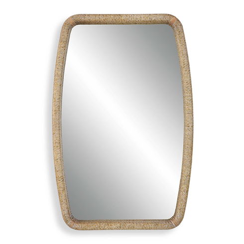 Tiki Rattan Mirror