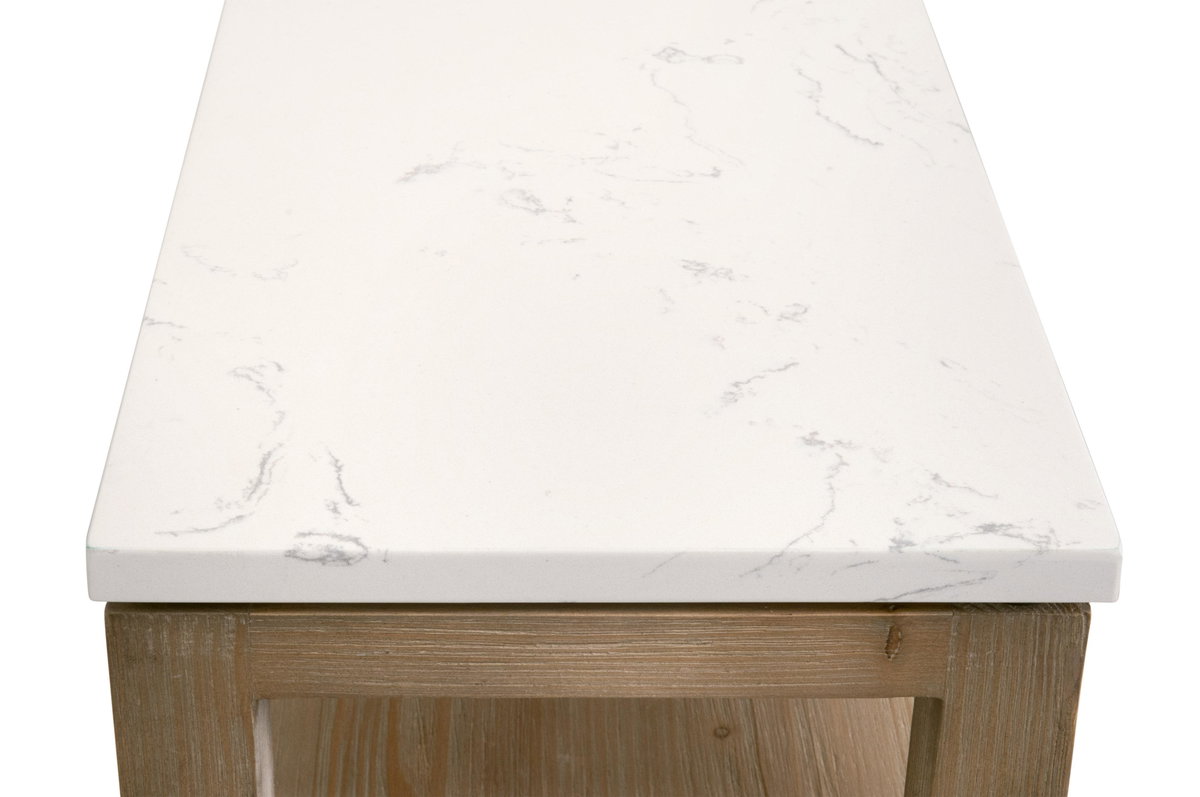 Emerie Narrow Console Table, by Essentials for Living, 54" width x 33" height x 11" depth View 4