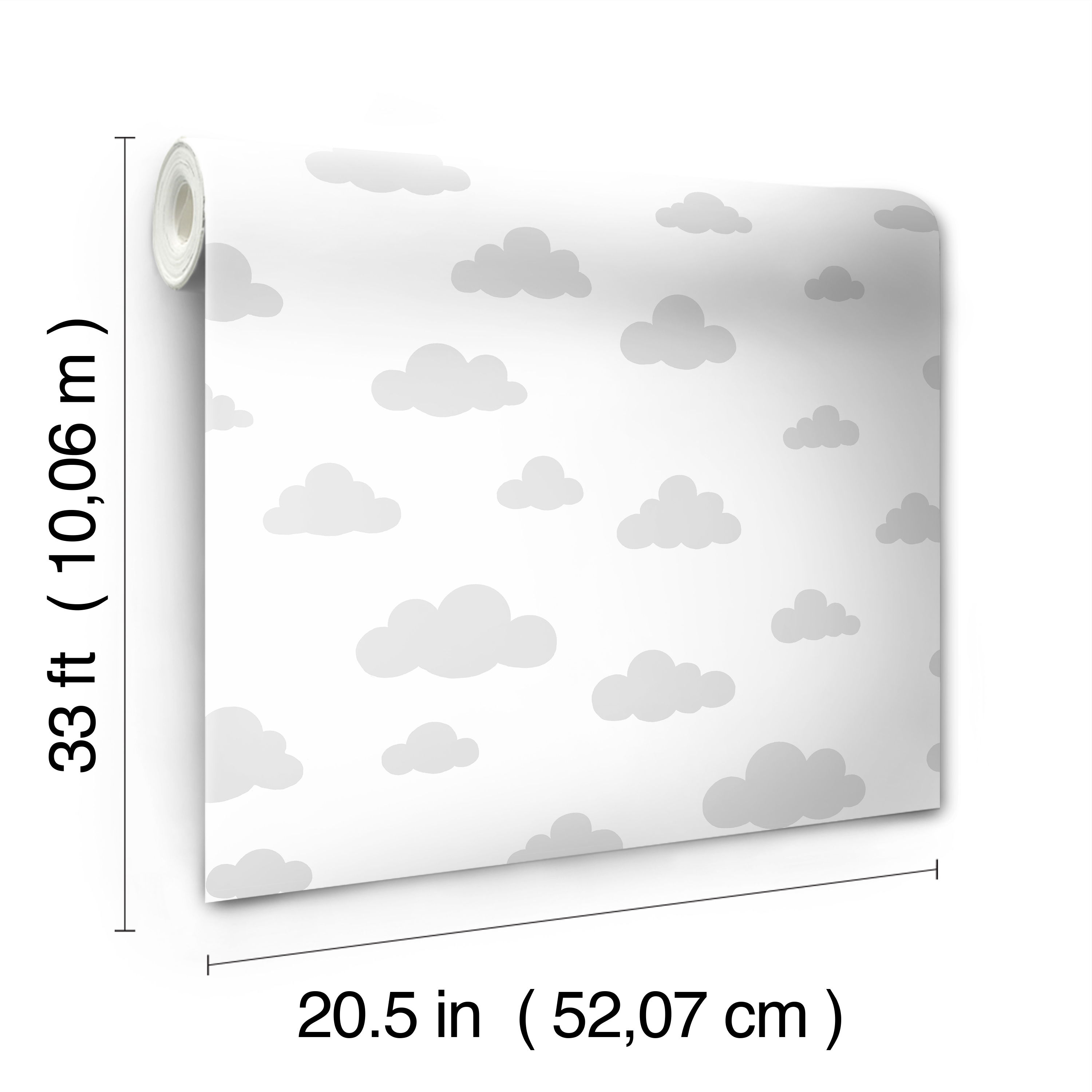 Disney Winnie the Pooh Cloud Grey Wallpaper large image 