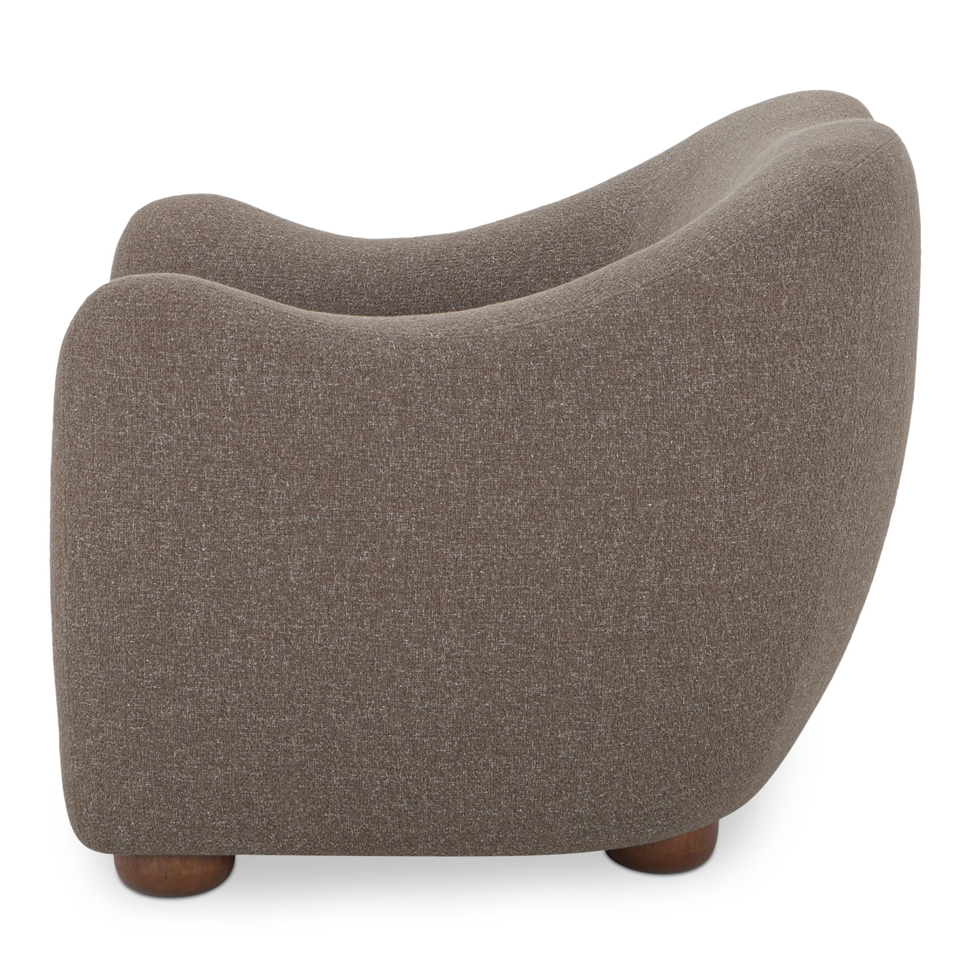 Bria Accent Chair Brown large image 