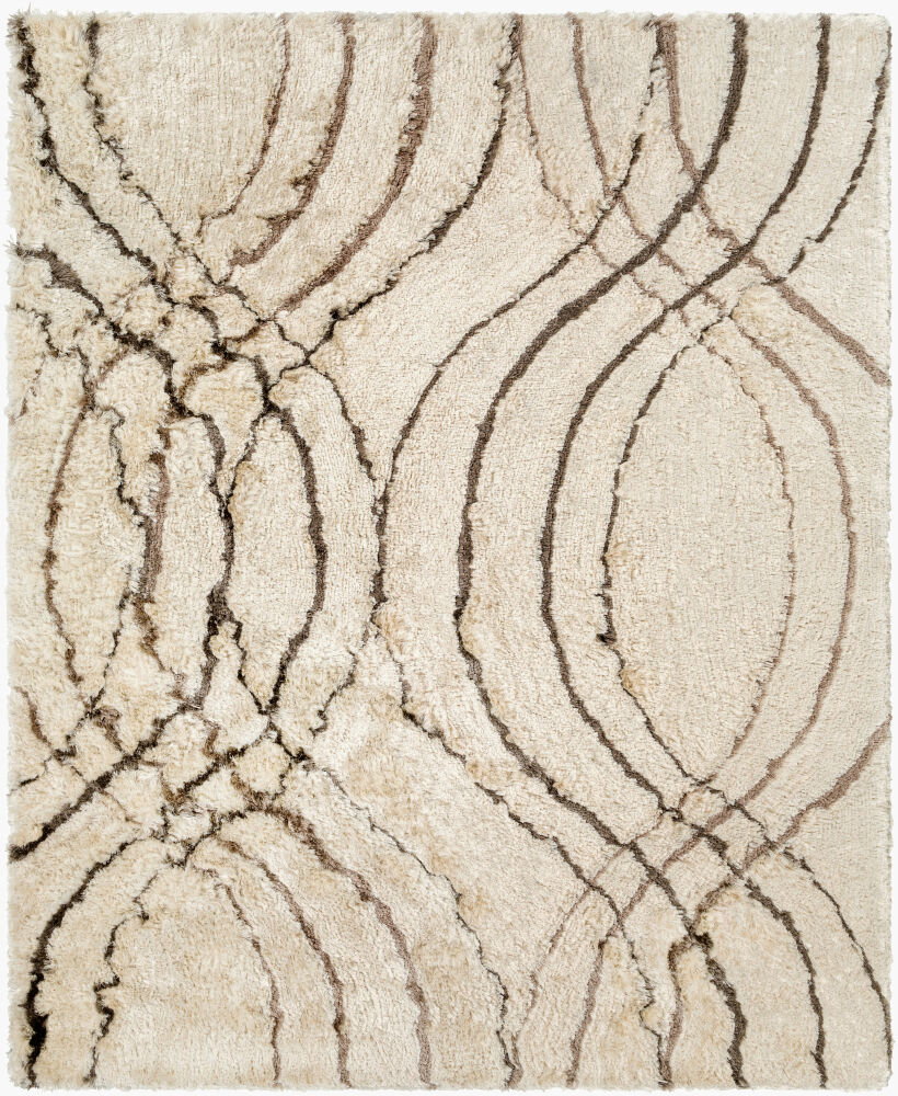 Corsair Handmade Rug, by Surya, 1'6" length x 1'6" width