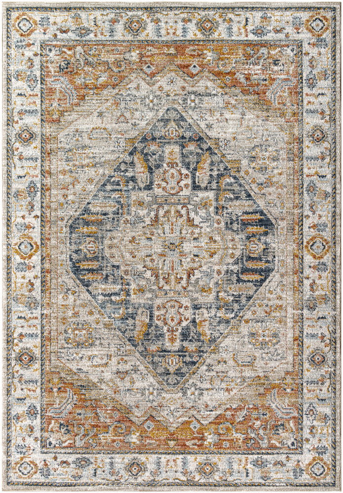 Beckham Machine Woven Rug, by Surya, 1'3.75" length x 1'3.75" width
