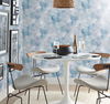 Watercolor Silks Blue Peel & Stick Wallpaper, by York Wall, 20' length x 2'3" width x 0.02" depth thumbnail 3