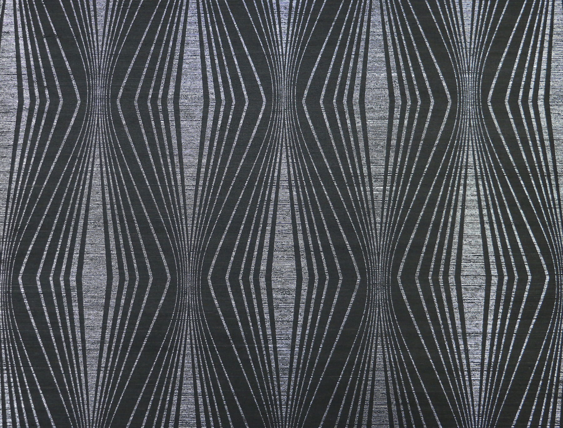 Radiant Silver & Black Wallpaper, by York Wall, 24' length x 3' width x 0.02" depth View 1