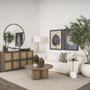 Tavi Medium Brown Round Coffee Table thumbnail 1