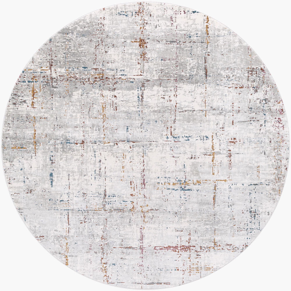 Aisha Machine Woven Rug, by Surya, 7'10.49" length x 7'10.49" width