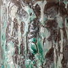 Meltdown Ivory Teal Table Lamp thumbnail 7