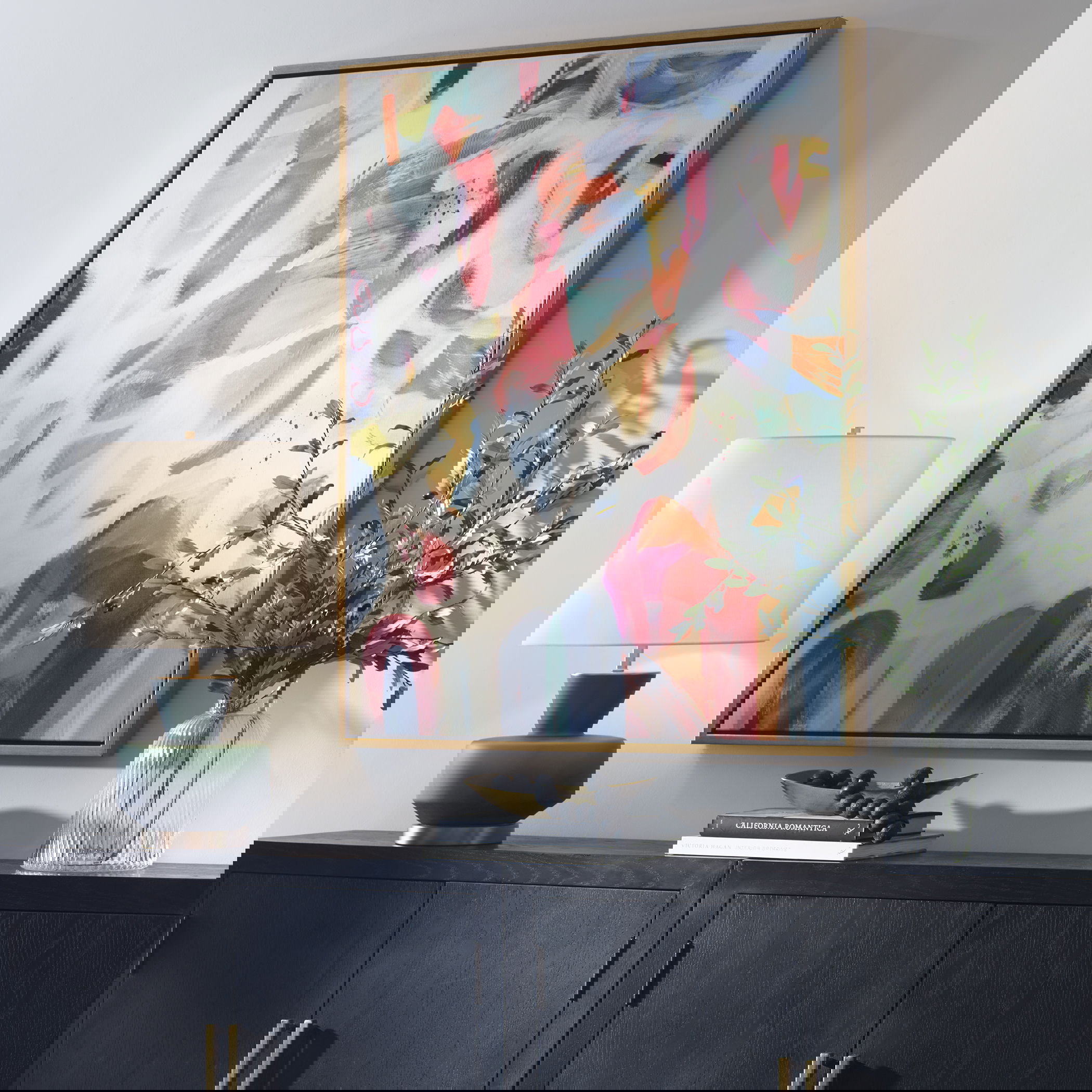 Reawaken Framed Abstract Art large image 