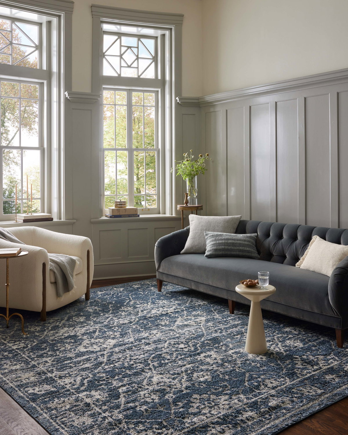 Magnolia Home by Joanna Gaines x Loloi Gigi Rug, 1'6" length x 1'6" width View 2