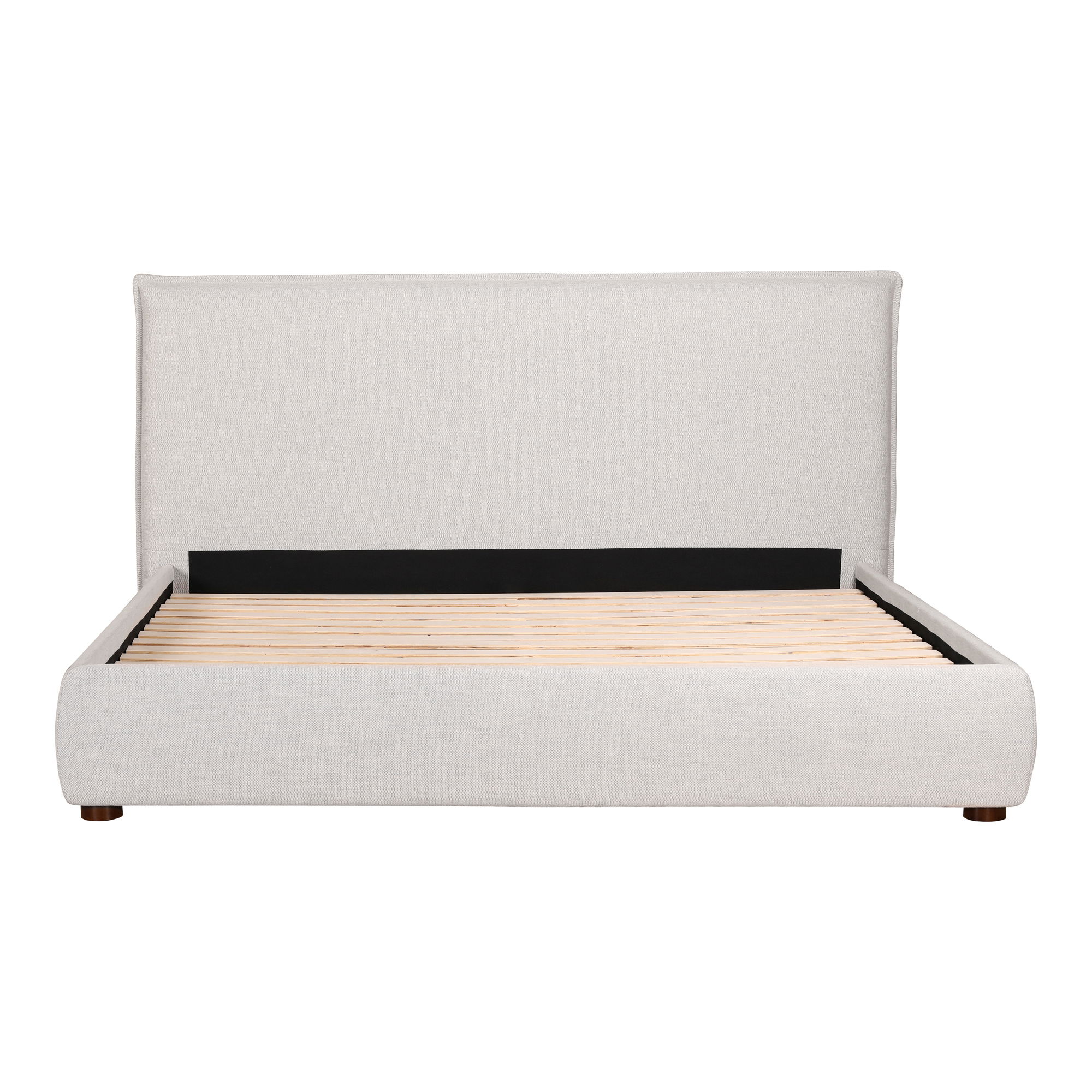 Luzon King Bed Light Grey large image 