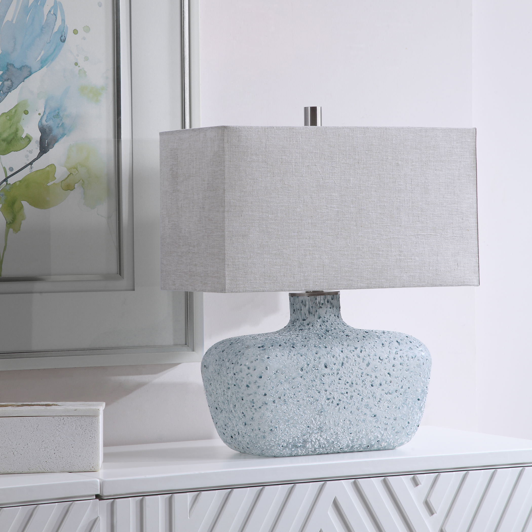 Matisse Textured Glass Table Lamp large image 