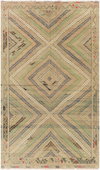 Antique One of a Kind Handmade Rug, by Surya, 10'6" length x 6'4" width thumbnail