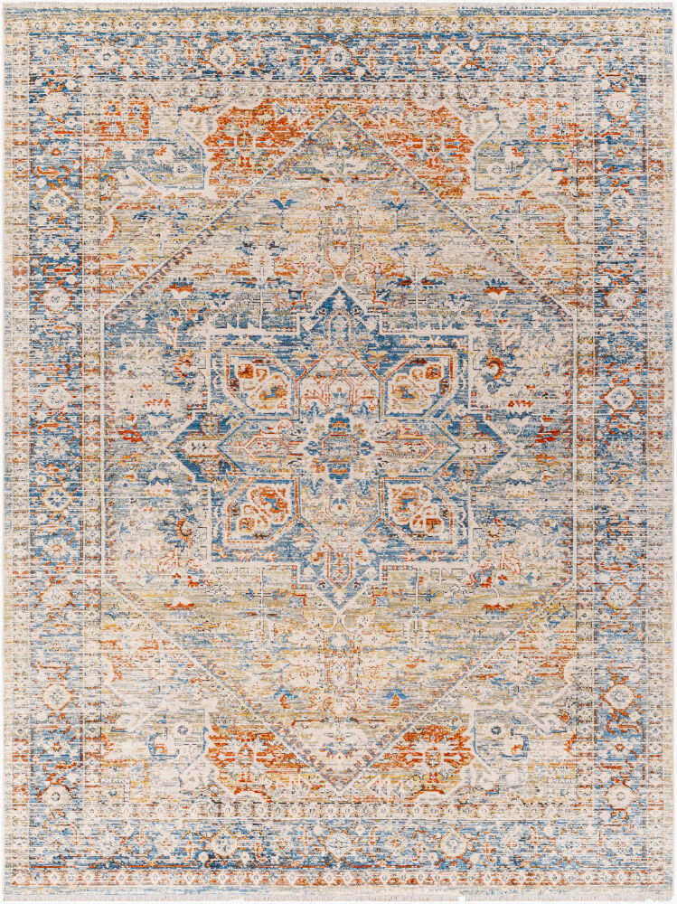 Chicago Machine Woven Rug, by Surya, 2'11.43" length x 1'11.62" width