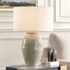 Amos Ceramic Table Lamp, by Uttermost, 17" width x 25.75" height x 17" depth thumbnail 2