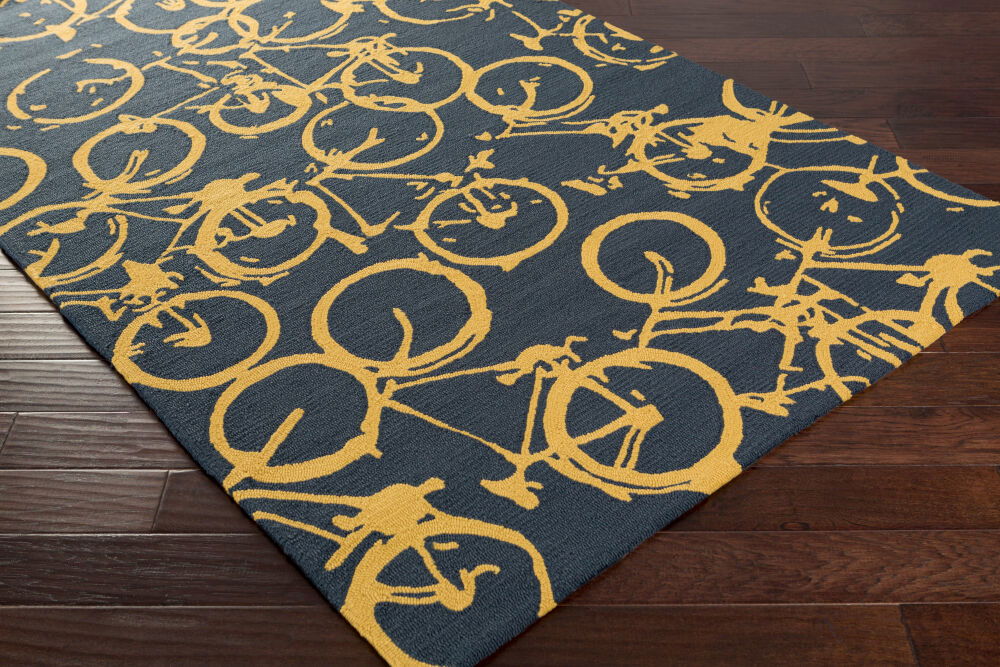 Pandemonium Handmade Rug, by Surya, 12' length x 9' width