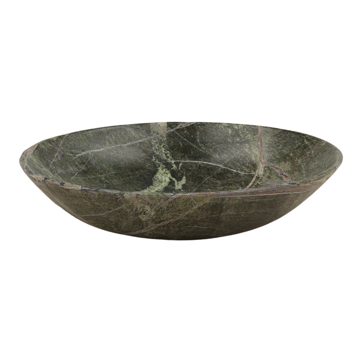 Jutta Bowl Green, Decor by Dovetail, 20" width x 5" height x 20" depth View 1