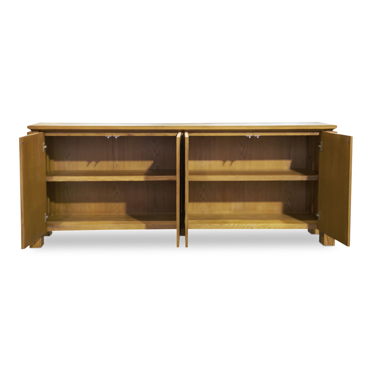 Brook Sideboard Country Oak, Cabinets & Sideboard by Moe's Home, 80" width x 32" height x 18" depth View 4