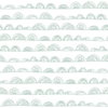 Doodle Scallop Green Peel & Stick Wallpaper, by York Wall, 16'6" length x 1'8.5" width x 0.02" depth thumbnail
