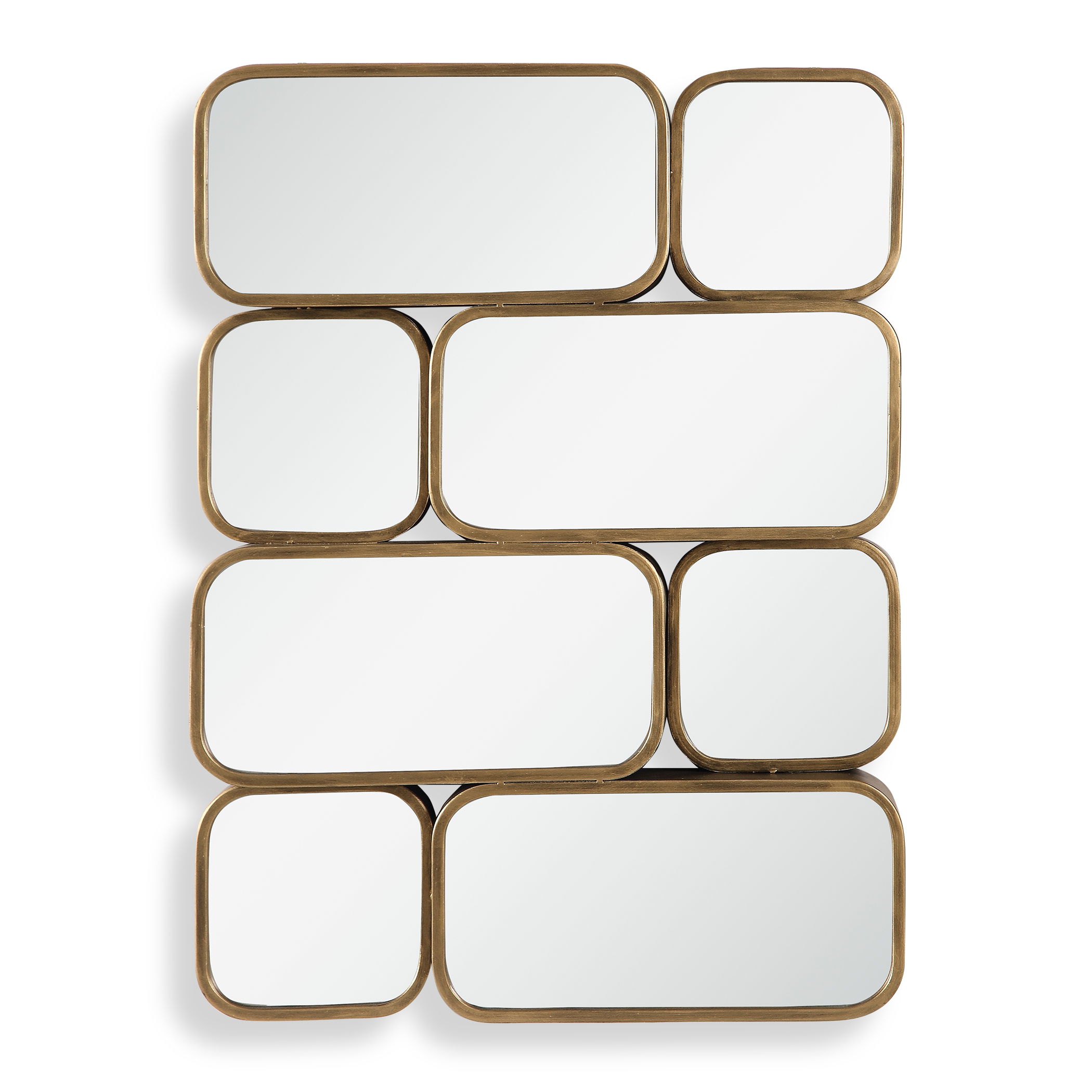 Canute Modern Gold Mirror large image 