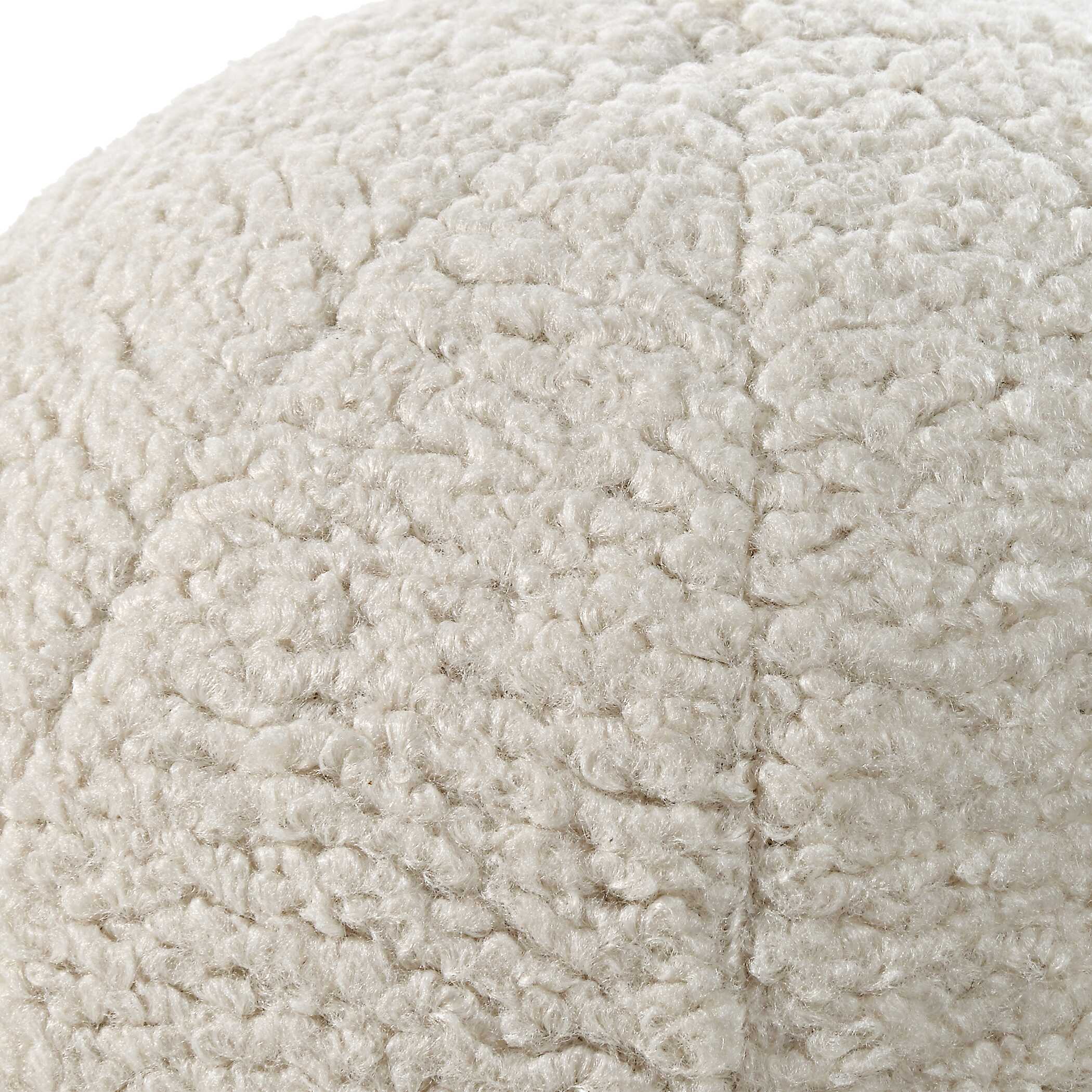 Capra Ball Sheepskin Pillows Set/2 large image 