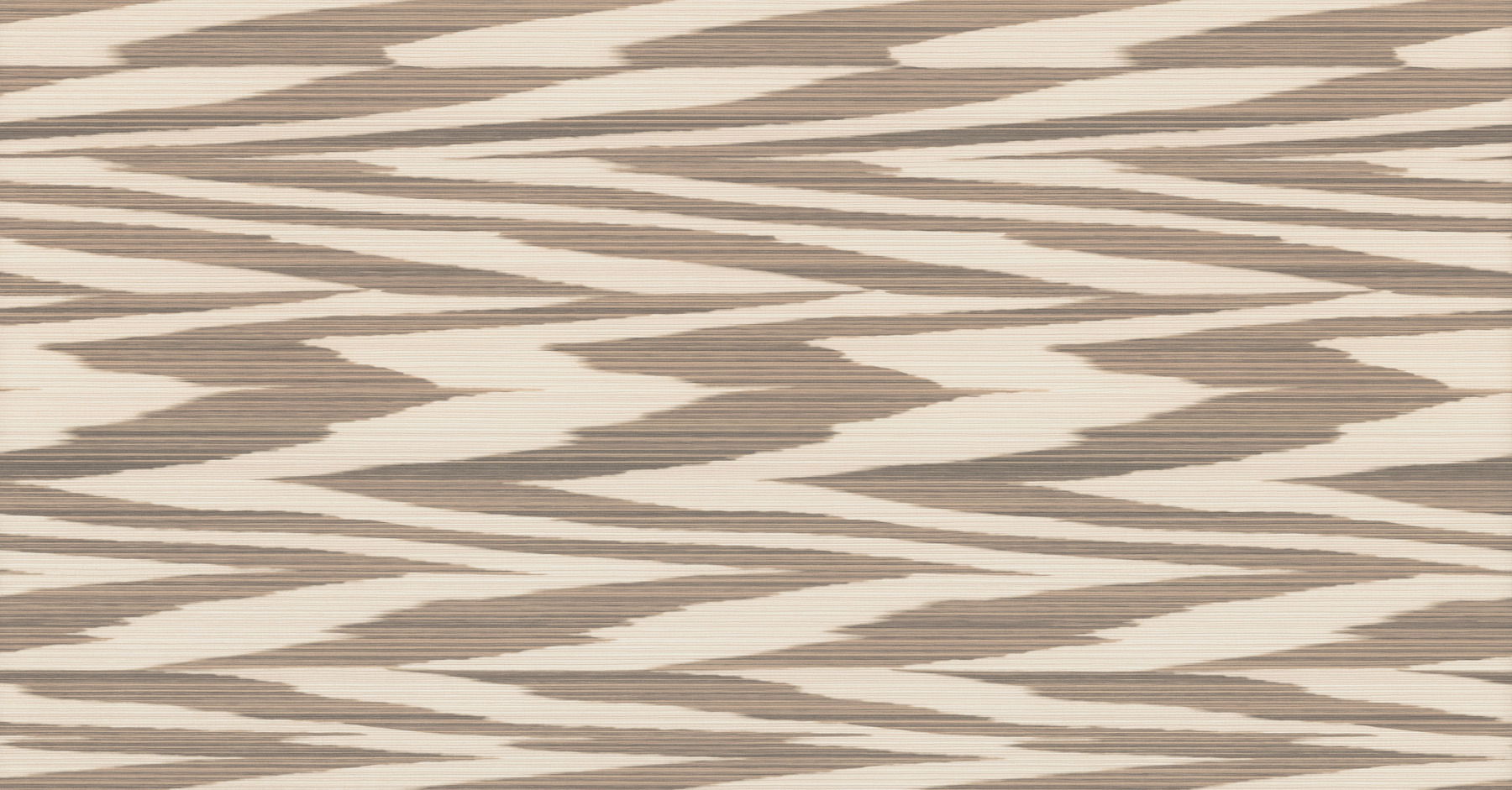 Flamed Zigzag Brown & Cream Wallpaper large image 