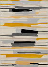 City Machine Woven Rug, by Surya, 7'2.61" length x 5'2.99" width thumbnail
