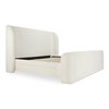 Sophia Queen Storage Bed Cream, by Moe's Home, 6'4" width x 4'7" height x 7'7" depth thumbnail 4
