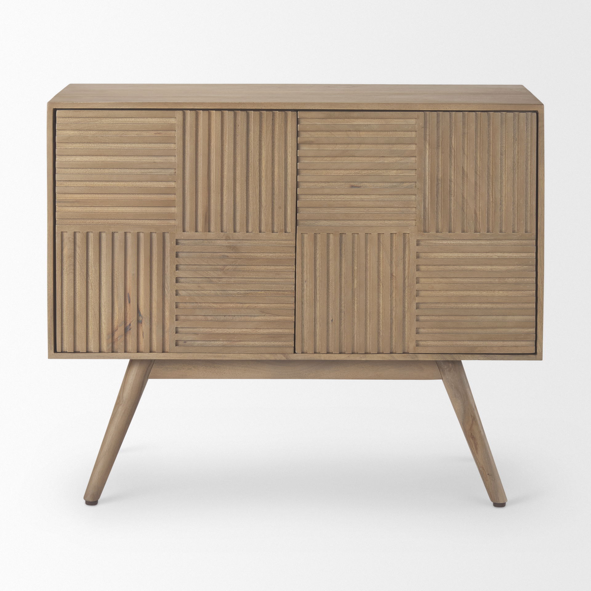 Sable  Light Brown Wood Accent Cabinet large image 