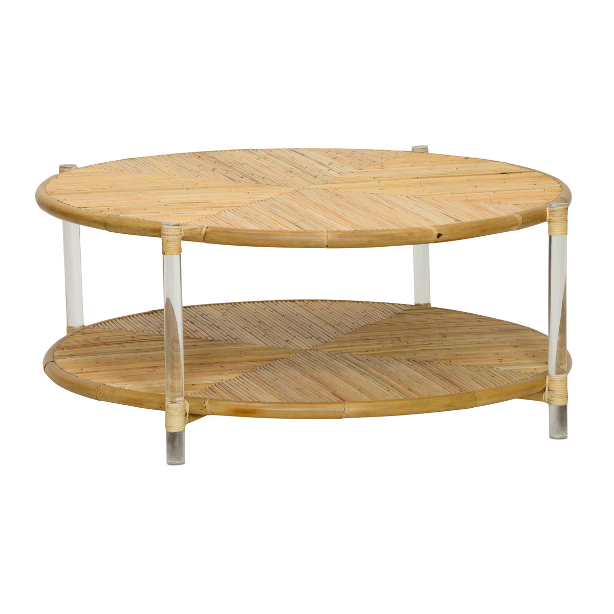 Sea Cliff Coffee Table, by Woven, 18.25" height
