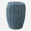 Harbor Aque Blue Garden Stool thumbnail 0