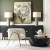 Callais Crackled Aqua Table Lamp, by Uttermost, 18" width x 32.5" height x 18" depth thumbnail 2