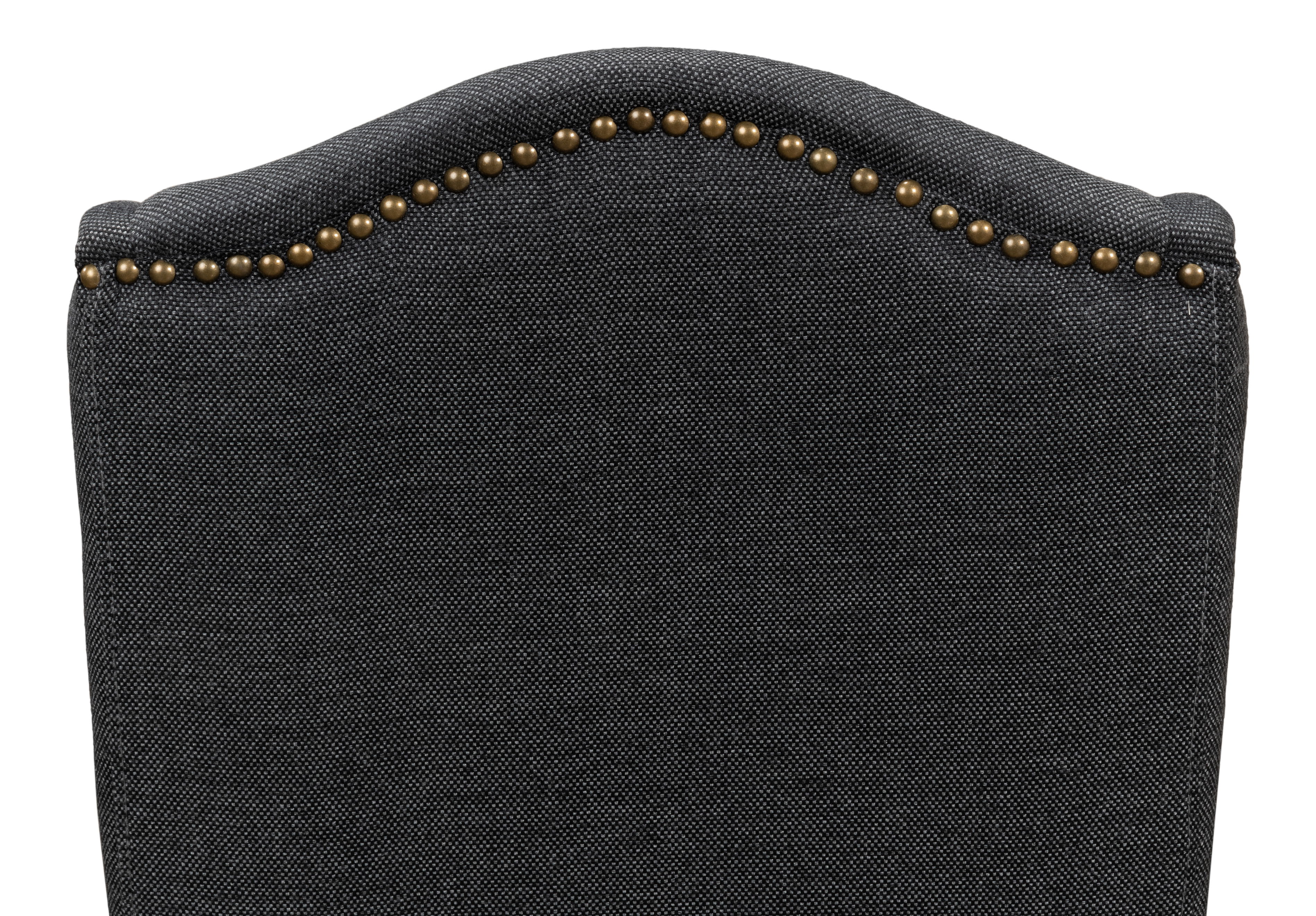 Black High Back Dining Chair large image 