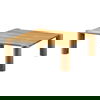 Post Coffee Table White Oak thumbnail 2