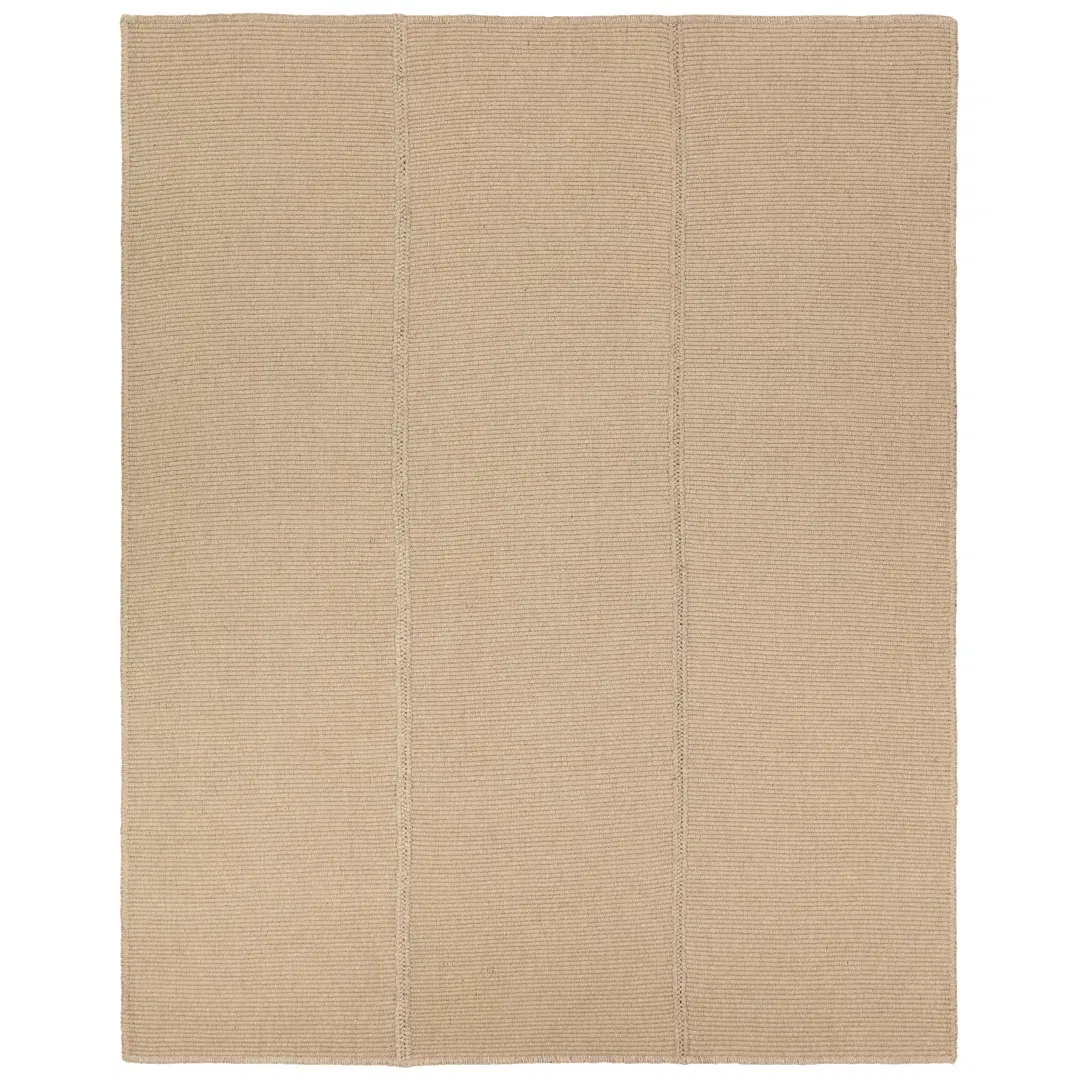 Jaipur Living Bayana YAT01 Handmade Solid Tan and Brown Area Rug (6'x9') large image 
