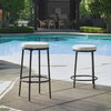Thayer Outdoor Bar Stool, Outdoor Stool by Uttermost, 1'8" width x 2'7" height x 1'8" depth thumbnail 2