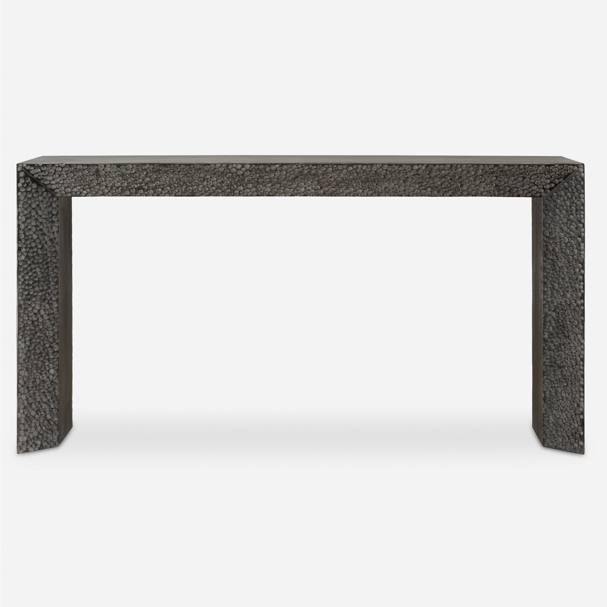 Thoreau Ebony Console Table, by Uttermost, 61.8" width x 32" height x 14" depth View 1
